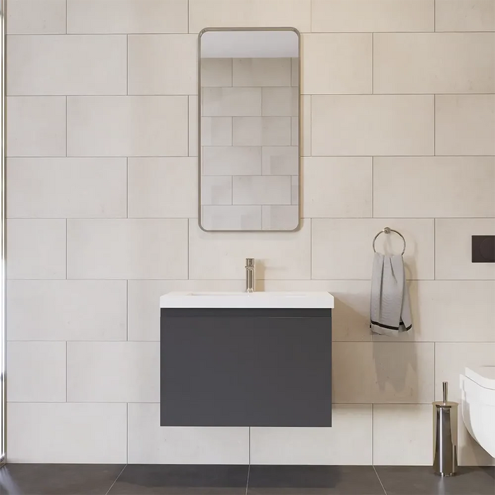 Alya Prato Single Wall Mount Bathroom Vanity