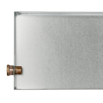 Mr. Steam Condensation Pan For MS, MSSUPER, and SAH Residential Generators In Stainless Steel - Sea & Stone Bath
