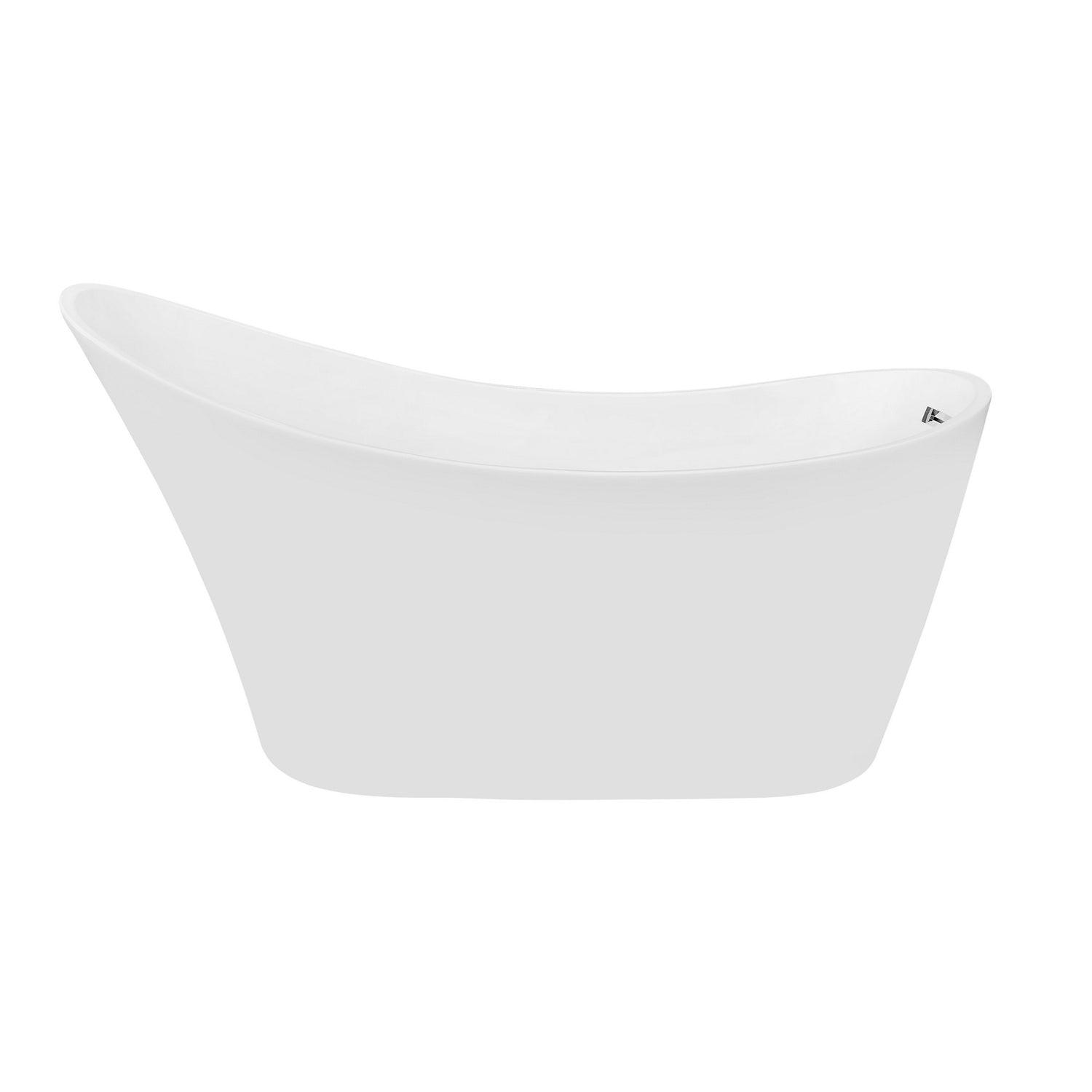 
  
  Vinnova Guadix 62" x 29.5" Soaking Bathtub in White Finish
  
