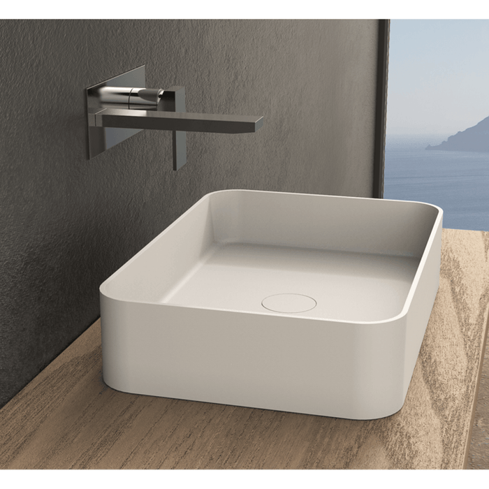 Ideavit Solidthin-SQ Freestanding Washbasin - Sea & Stone Bath