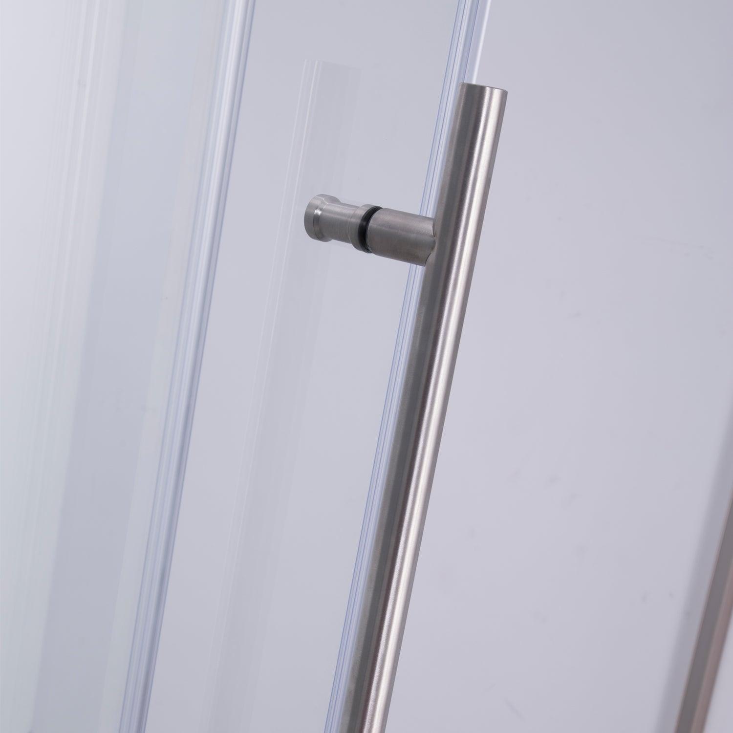
  
  Vinnova Massa Single Sliding Frameless Shower Door
  
