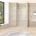 Vinnova Milano Hinged Frameless Tub Door - Sea & Stone Bath