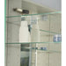 SIDLER® MODELLO Single Door Medicine Cabinet - Sea & Stone Bath