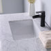 Altair Maribella Single Bathroom Vanity Set with Carrara White Marble Countertop Optional Mirror - Sea & Stone Bath