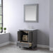 Altair Isla Single Bathroom Vanity Set with White Marble Countertop Optional Mirror - Sea & Stone Bath