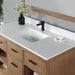 Altair Kesia Single Bathroom Vanity Set with Carrara White Composite Stone Countertop, Optional Mirror - Sea & Stone Bath