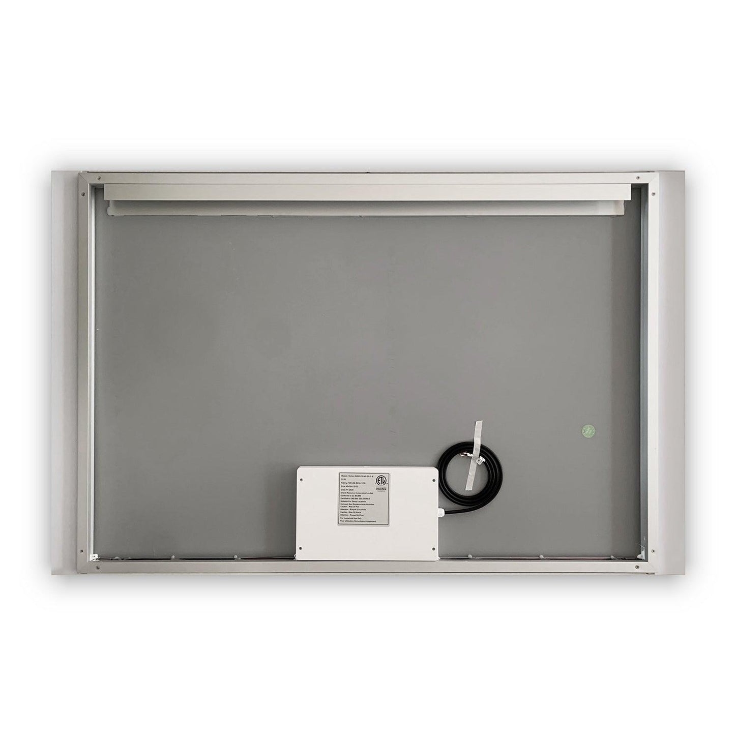 Altair Cosenza Rectangle Frameless Modern LED Bathroom Vanity Mirror - Sea & Stone Bath