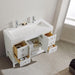 Vinnova Pavia Single Vanity with Acrylic under-mount Sink - Sea & Stone Bath