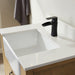 Vinnova Sevilla Single Vanity with White Composite Stone Countertop and Farmhouse Sink - Sea & Stone Bath