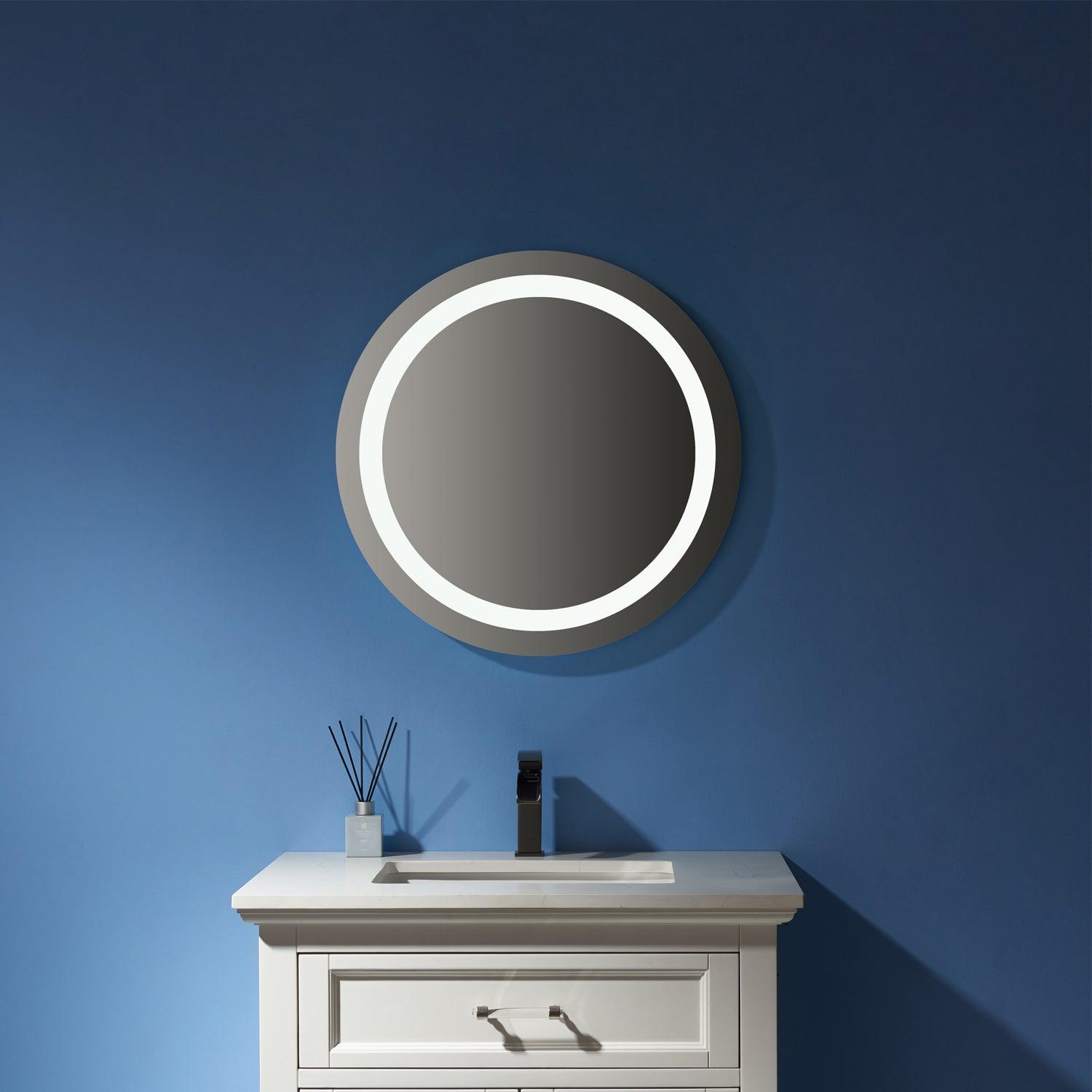 
  
  Vinnova Lumara LED Lighted Bathroom/Vanity Wall Mirror
  
