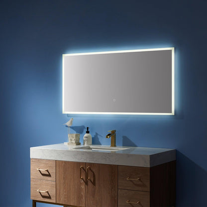 Vinnova Essentia Rectangle Illuminated Bathroom/Vanity Wall Mirror - Sea & Stone Bath