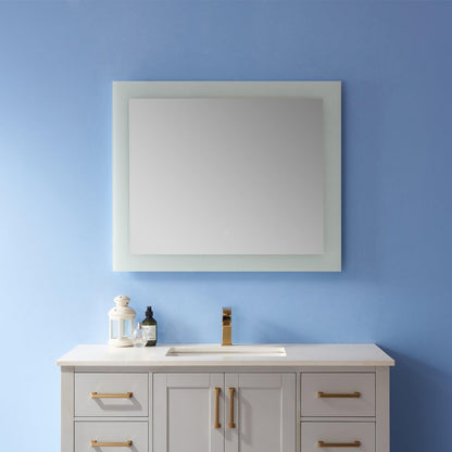 Vinnova Callista Rectangle LED Lighted Accent Bathroom/Vanity Wall Mirror - Sea & Stone Bath