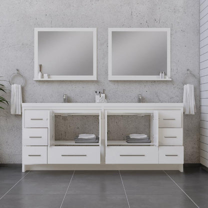 Alya Bath Sortino Double Bathroom Vanity, Optional Mirror - Sea & Stone Bath