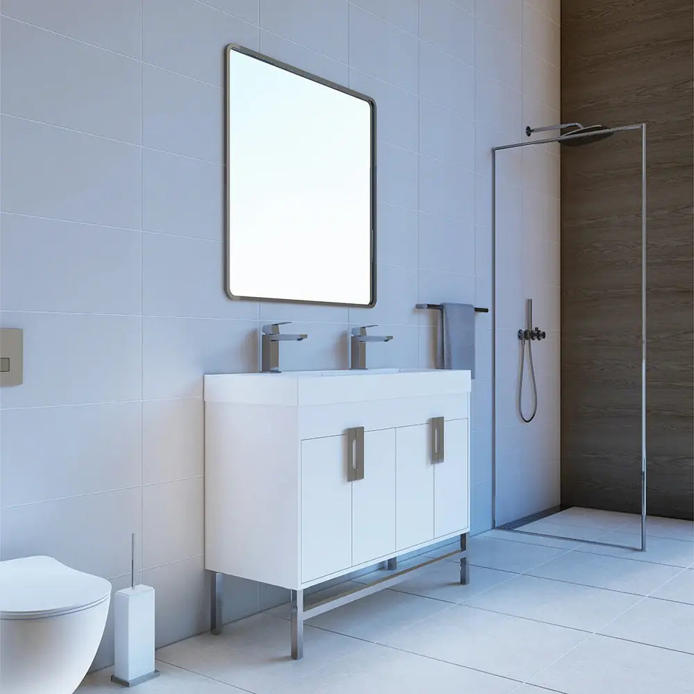 Alya Bath Salento Double Modern Bathroom Vanity - Sea & Stone Bath