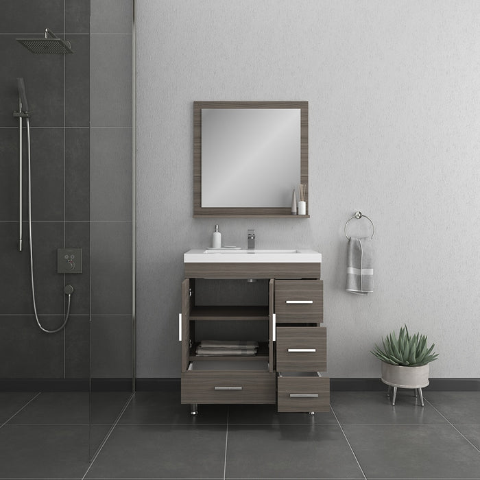 Alya Bath Ripley Single Bathroom Vanity with Sink and Drawers