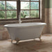 Cambridge Plumbing Cast Iron Double Ended Clawfoot Tub 60" X 30" Optional Styles Faucets and Hardware - Sea & Stone Bath