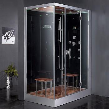 Ariel Platinum DZ961F8 Steam Shower 59"W x 35"D x 87"H - Sea & Stone Bath