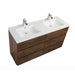 Alma Edison Double Vanity with Integrated Sink - Sea & Stone Bath