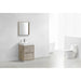 KubeBath Bliss Single Free Standing Modern Bathroom Vanity - Sea & Stone Bath