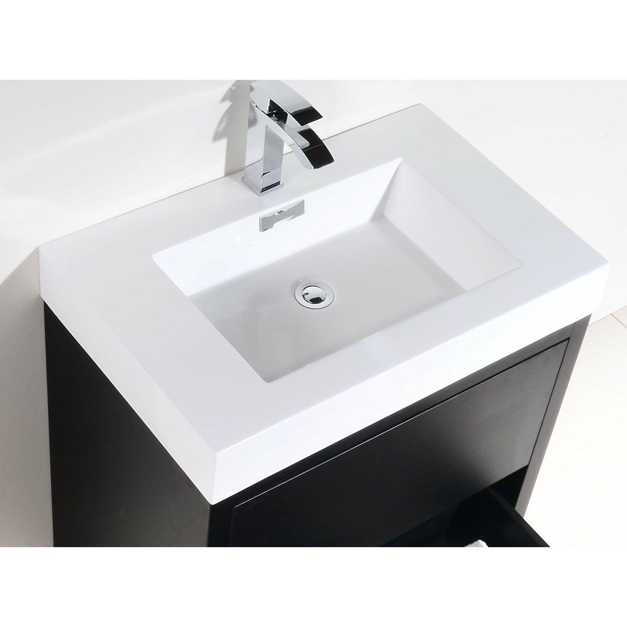 
  
  KubeBath Bliss Single Free Standing Modern Bathroom Vanity
  
