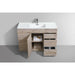 KubeBath Milano Single Bathroom Vanity - Sea & Stone Bath