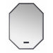 Ancerre OTTO LED Octagon Black Framed Mirror with Bluetooth and Digital Display - Sea & Stone Bath