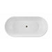 PULSE 23"H x 67"W x 31.5"D White 100% Acrylic Freestanding Tub (PT-1003) - Sea & Stone Bath