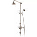 Barber Wilsons Regent Exposed Thermostatic Shower With Hand Spray On Slide Bar - 1890s Style - Sea & Stone Bath