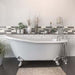Cambridge Plumbing Cast Iron Slipper Clawfoot Tub 67" X 30" Optional Styles Faucets and Hardware - Sea & Stone Bath