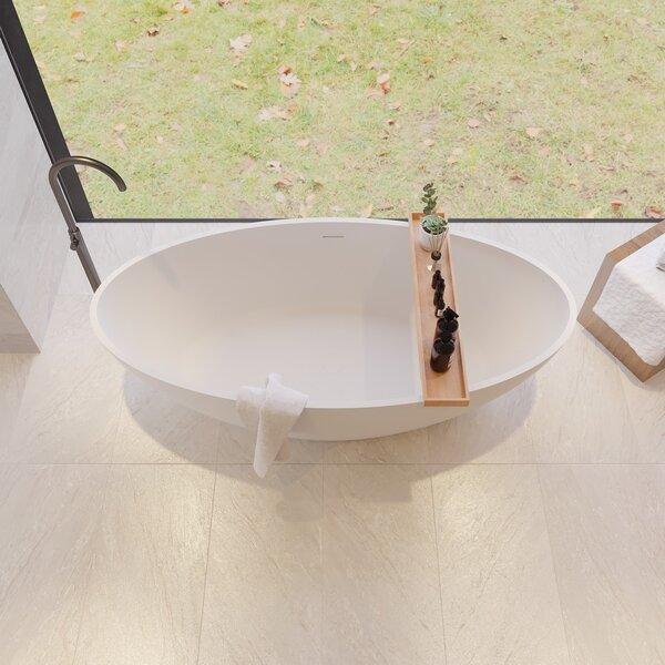 Ideavit Solidellipse Freestanding Bathtub - Sea & Stone Bath