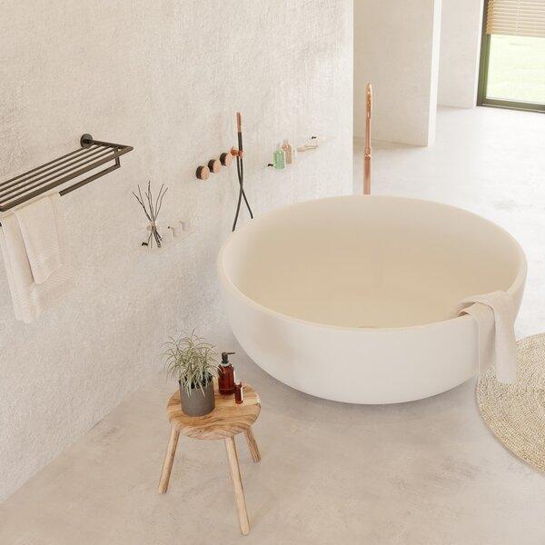 Ideavit Solidround Freestanding Bathtub - Sea & Stone Bath