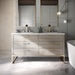 BEMMA Design Markham Double Bathroom Vanity Set with Quartz or Marble Top - Sea & Stone Bath