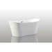 Legion White Acrylic Soaking Tub WE6805-J - Sea & Stone Bath