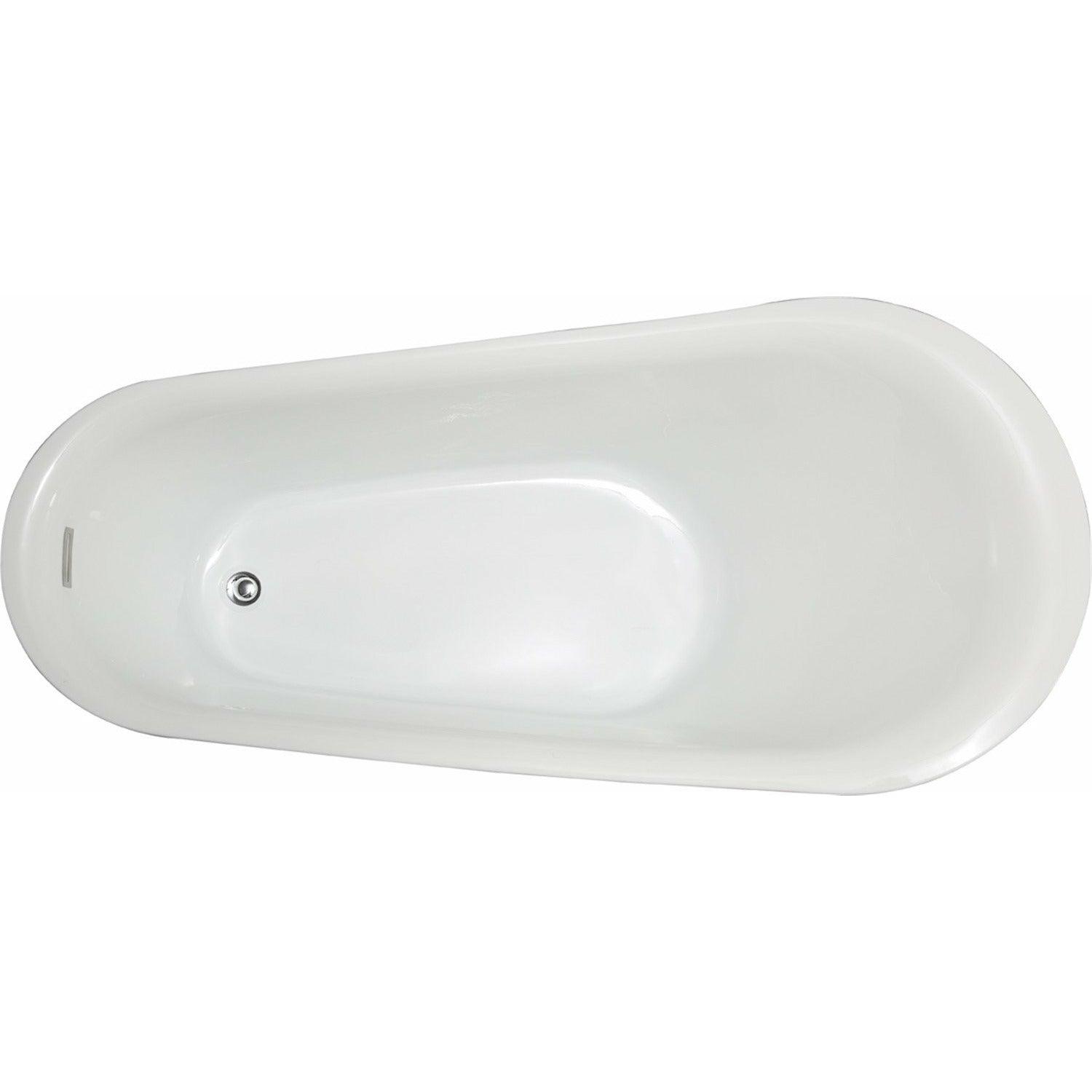 
  
  Legion White Acrylic Soaking Tub WE6843-J
  
