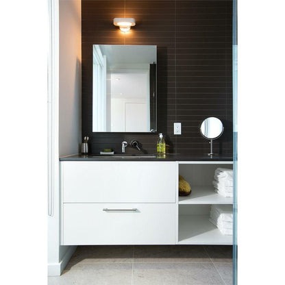 SIDLER® DIAMANDO™ NON-ELECTRIC Single Door Medicine Cabinet - Sea & Stone Bath