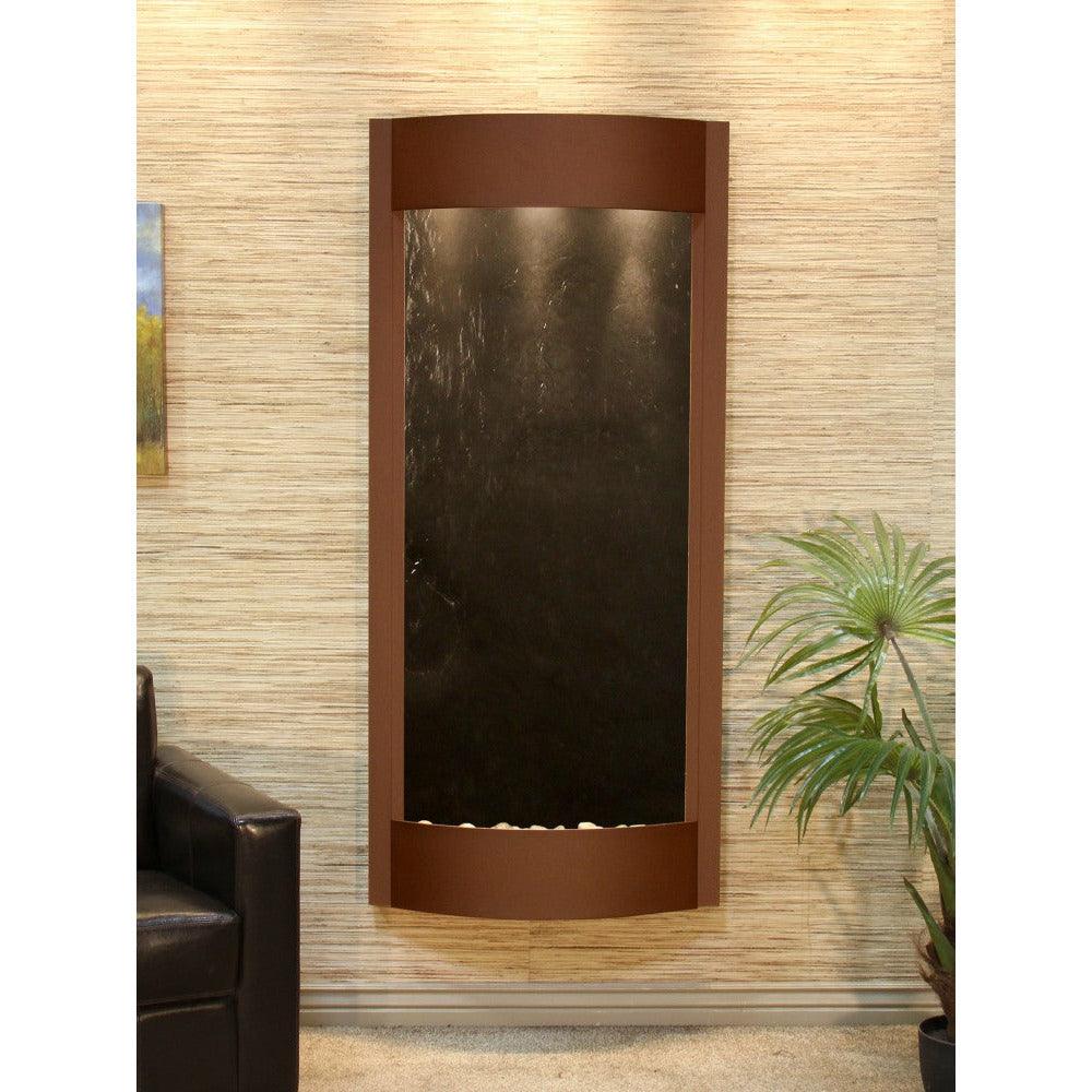 
  
  Indoor Waterfall, Wall-Mounted with Light | 69" x 32" | Pacifica Waters by Adagio
  
