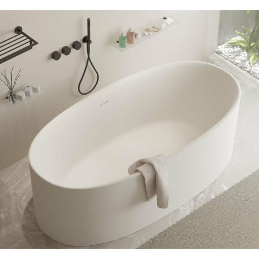 Ideavit Solidcliff Freestanding Bathtub - Sea & Stone Bath