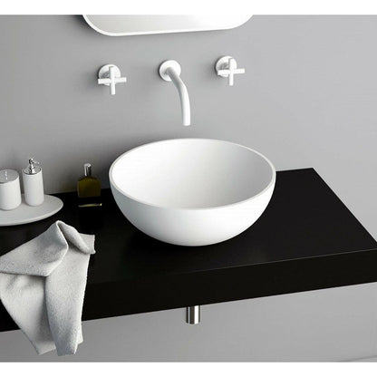 Ideavit Solidthin XS Round Freestanding Washbasin - Sea & Stone Bath